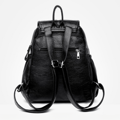 NORA™ | Geräumiger und vielseitiger Lederrucksack