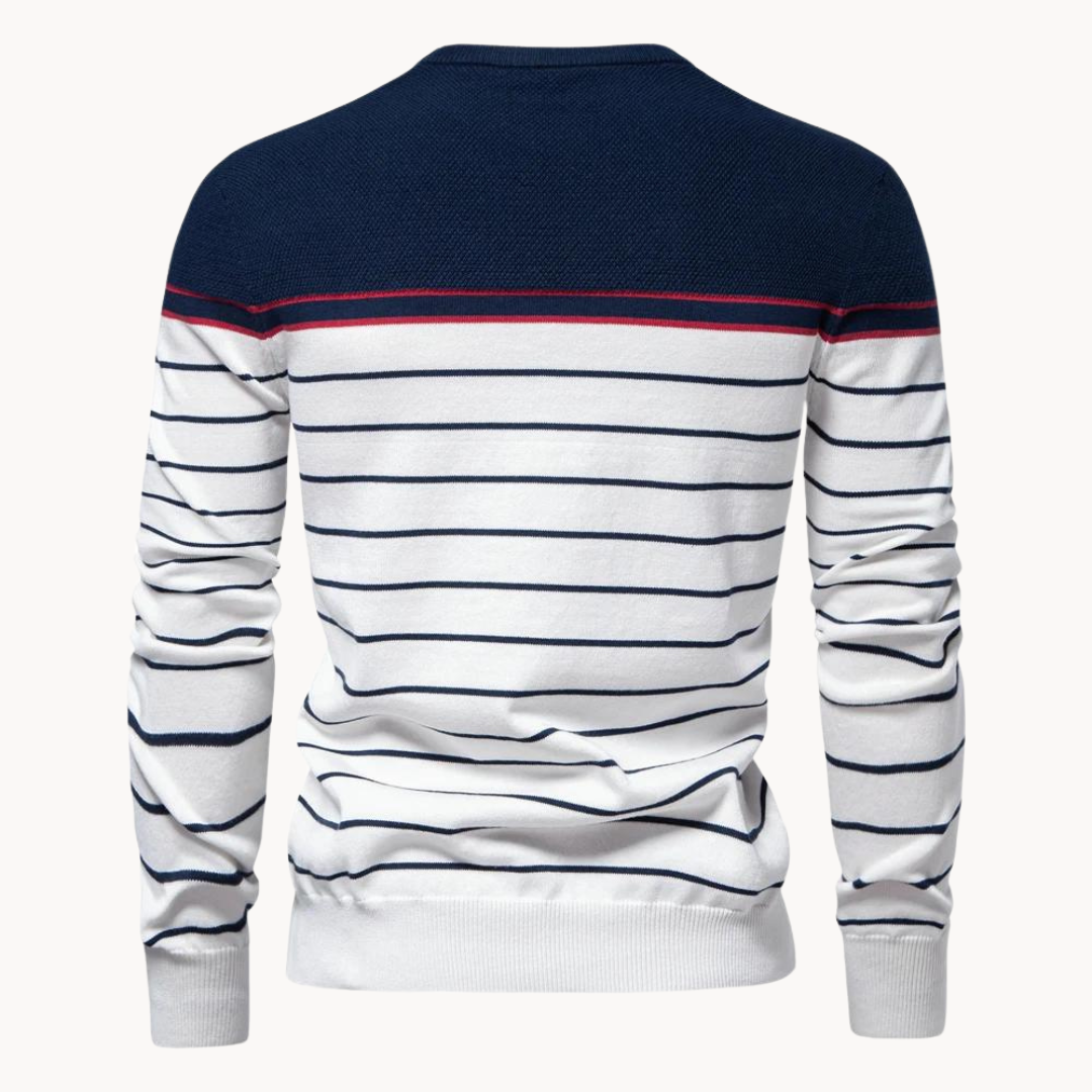 BILL STREIFEN BAUMWOLLPULLOVER