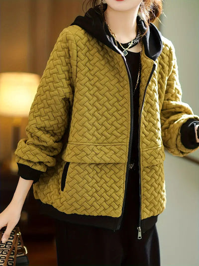 MIRELLE GESTEPPTE KAPUZENJACKE