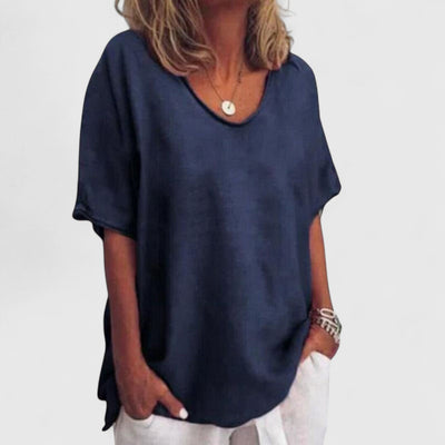 Lena | V-Ausschnitt-Shirt