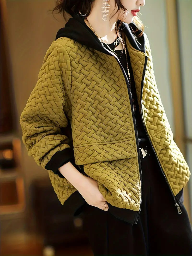 MIRELLE GESTEPPTE KAPUZENJACKE