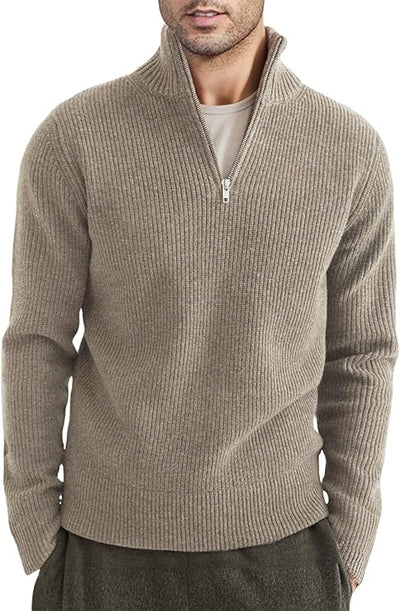 Georges | Moderner Eleganter Herren Reißverschluss Pullover