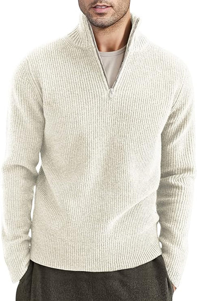 Georges | Moderner Eleganter Herren Reißverschluss Pullover