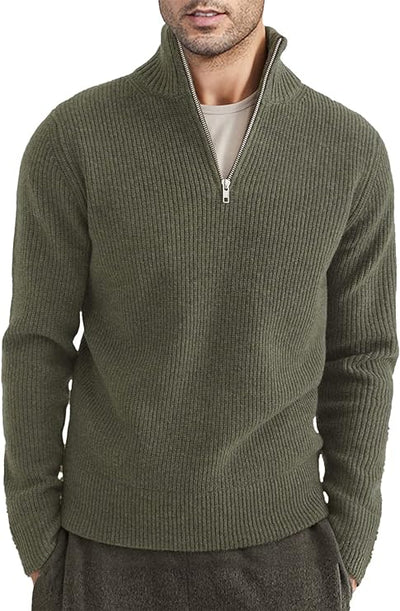 Georges | Moderner Eleganter Herren Reißverschluss Pullover