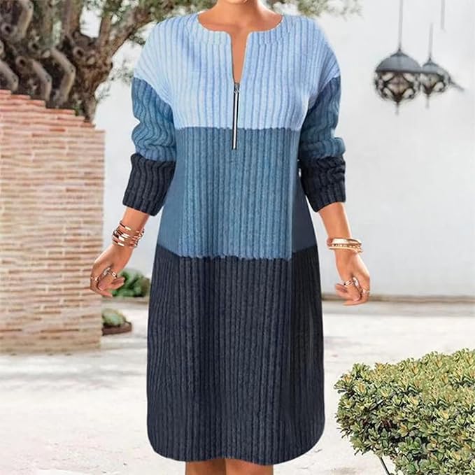ELEGANTES BAUMWOLLKLEID