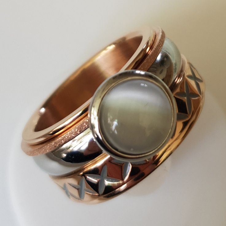 Vintage Perlen Rosenring