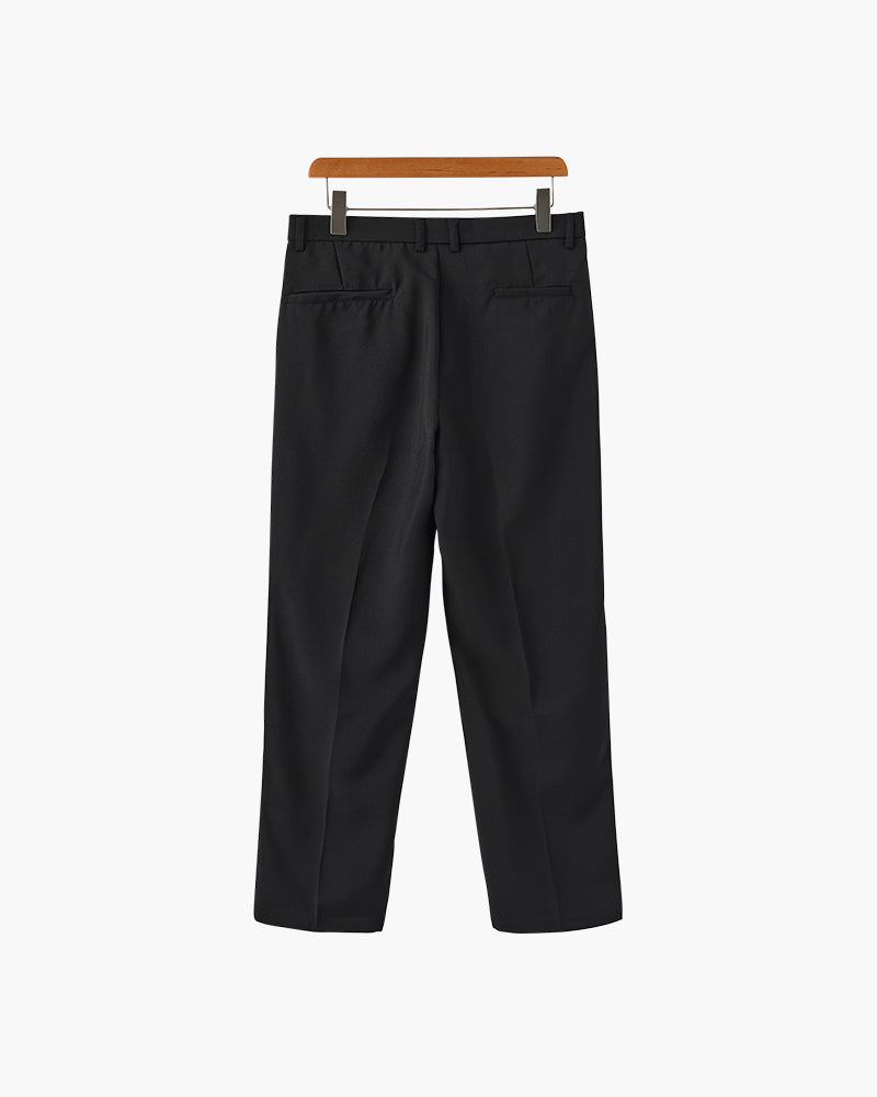 Enzo | High-Waist mit weitem Bein Anzughose