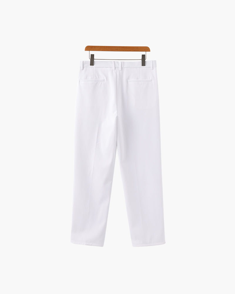 Enzo | High-Waist mit weitem Bein Anzughose