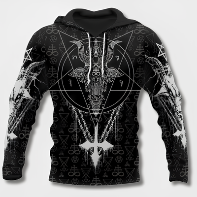 Udalrich | Kühner Wikinger-inspirierter Herren Kapuzenpullover