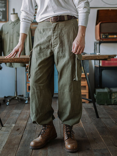 Ibrahim – Armee Hose M-47 Aus Fischgräten Twill