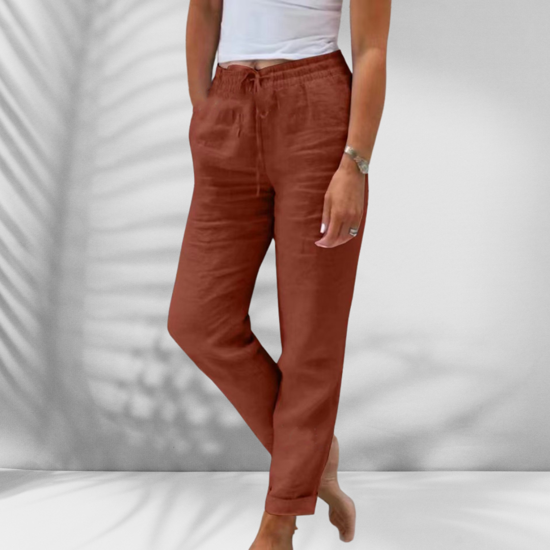 HELENE™ | leichte und elegante leinenhose