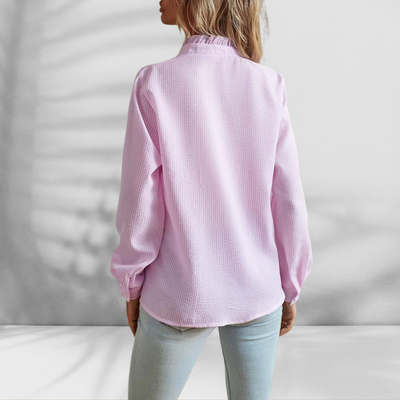 EMILY™ | Leichte Bluse mit Rüschen-Detail