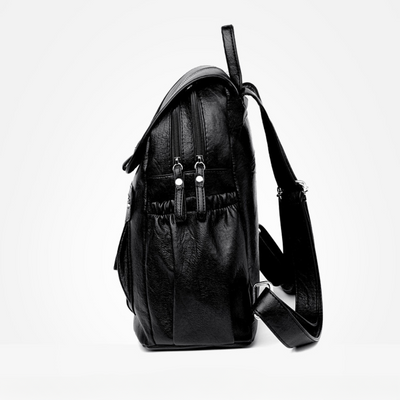 NORA™ | Geräumiger und vielseitiger Lederrucksack
