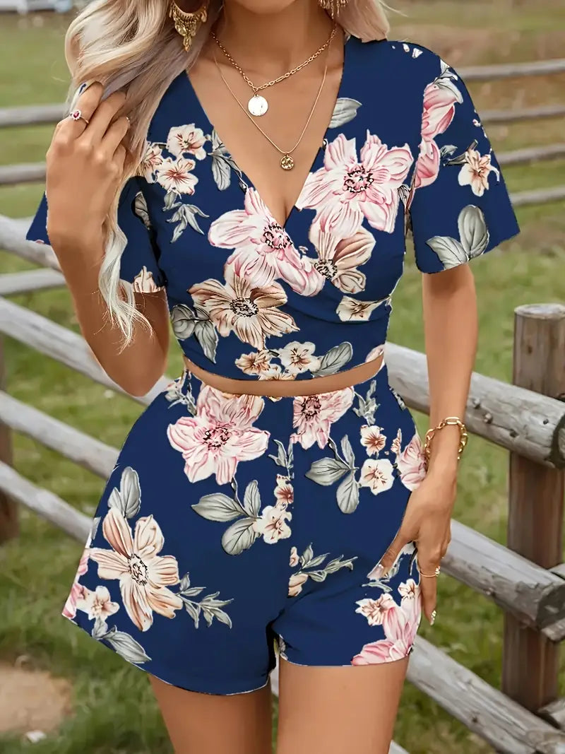 Felly – Stilvolles Sommer-Set mit Blumenmuster