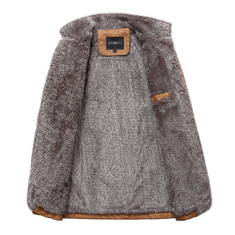 Drago | Langlebige Sherpa-gefütterte Herren-Winterjacke