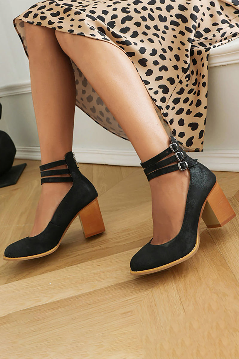 Casilda | Elegante Sandalen mit Knöchelriemen und robuster Sohle