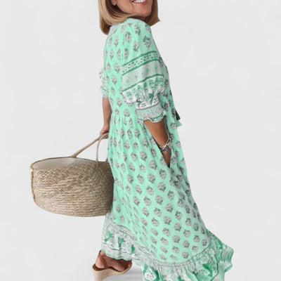 Lily | Fließendes Frühlingskleid