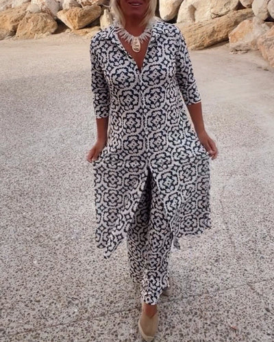 MARA ZWEITEILIGES SET MIT VINTAGE PRINT