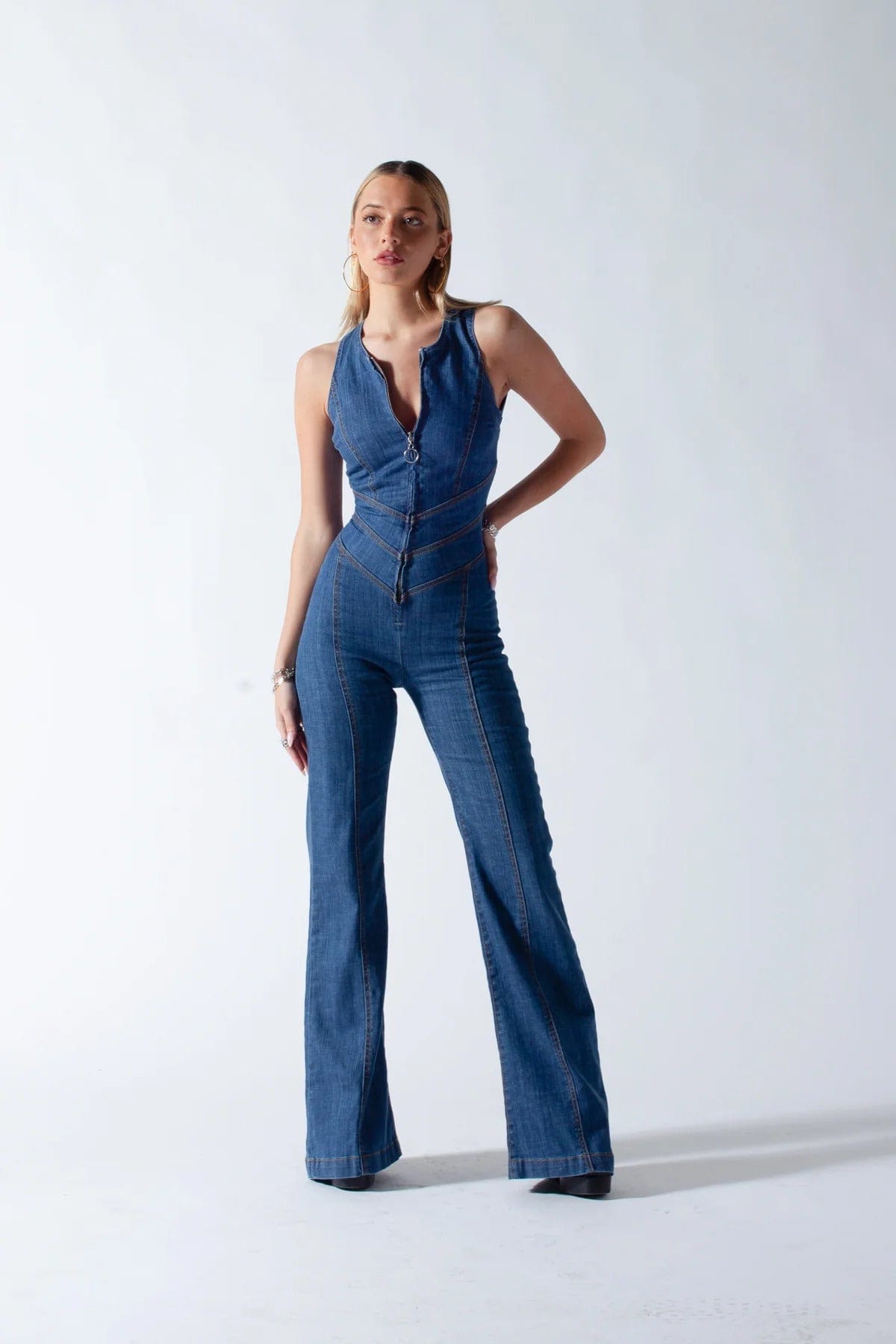 EMILIA DENIM JUMPSUIT
