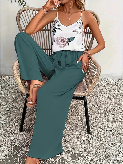 Remila – Elegantes Zweiteiler-Set mit Blumenmuster
