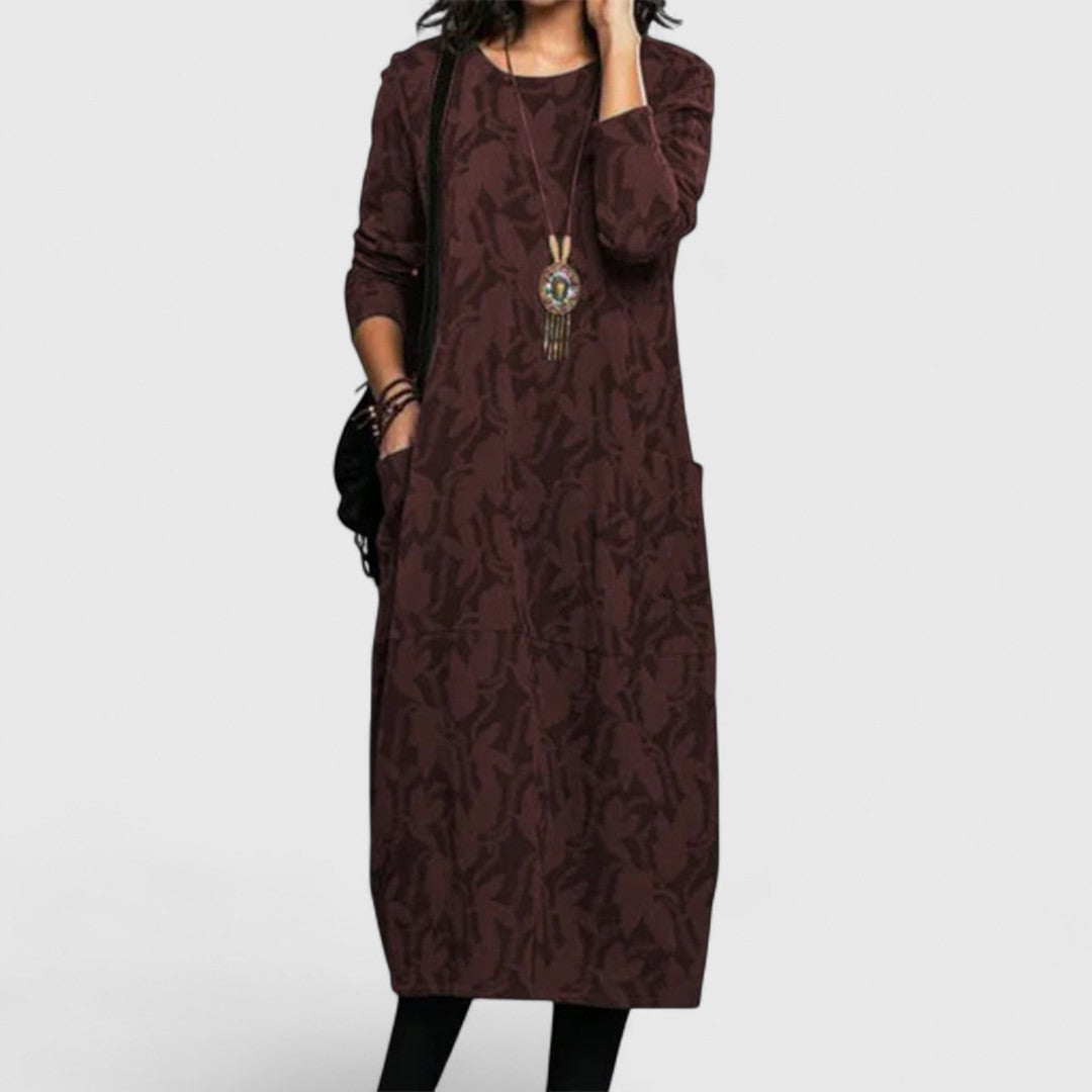 Courtney | Langes, weiches Kleid