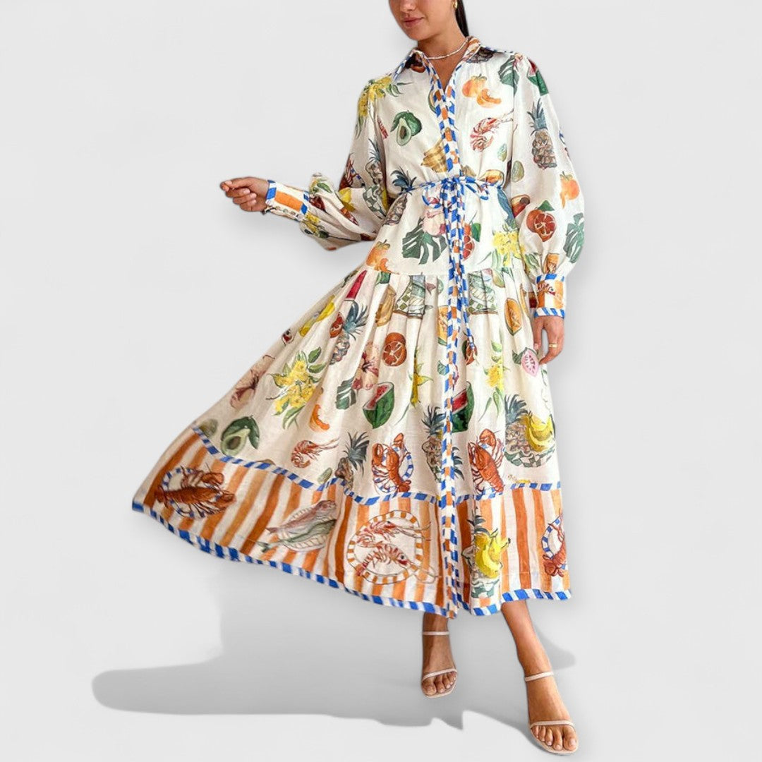 Lea | Tropisches Kleid