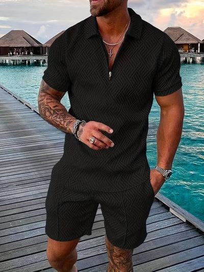 Giosuè | Müheloser Streetwear Herren 2-Teiliges Set