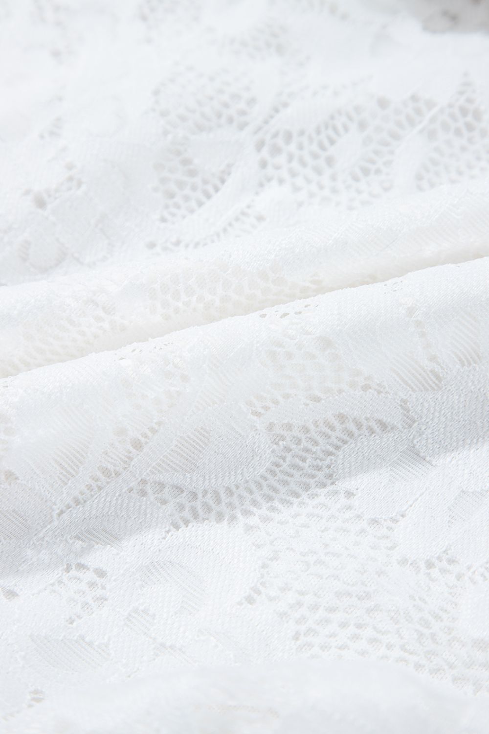 Lace High-Low Skirt