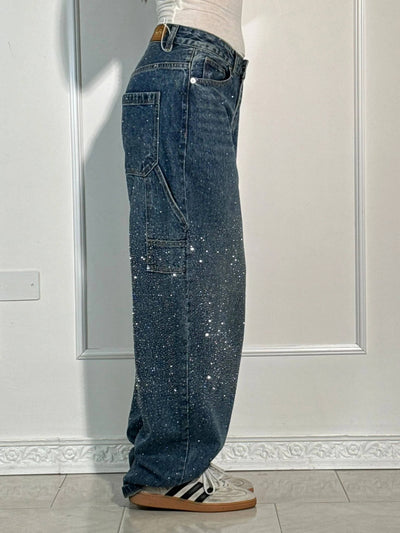 ELVITA™ - GLÄNZENDE DENIM-JEANS