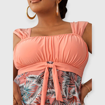 Tavira | Plus Size Tropen Tankini Set