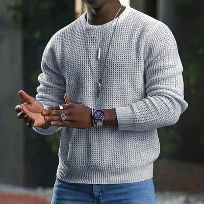 Jozua | Klassischer Rundhalsausschnitt Herren Pullover