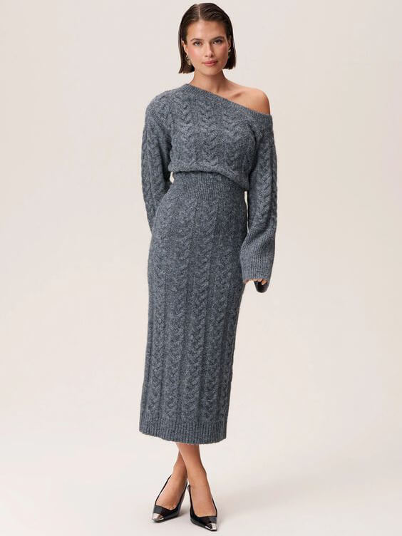 TILLY MIDI KLEID