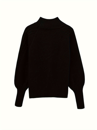 Tinsley – Lässiger Langarm Strickpullover