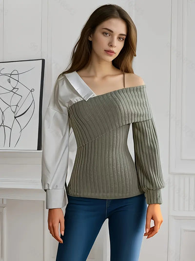 Shirley - stylisches asymmetrisches top
