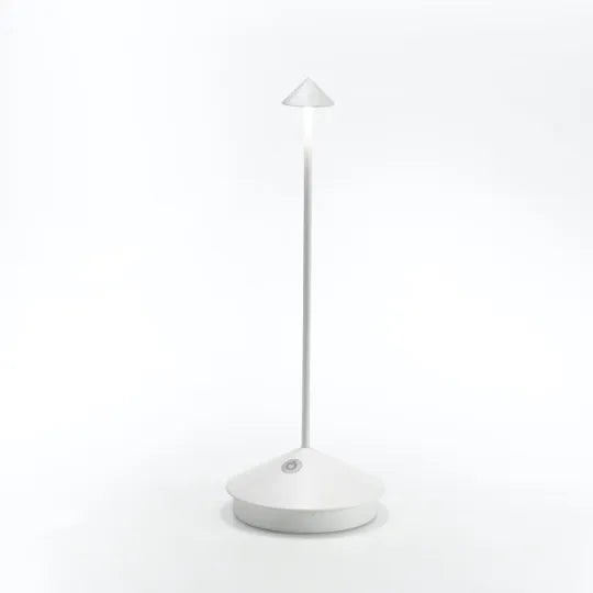 Elegante LED-Tischlampe für Restaurants – Warmweißes Licht, kabellos, dimmbar