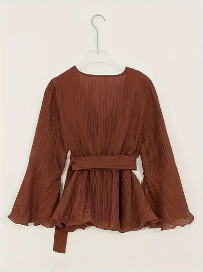 Ohna - schicke wickelbluse