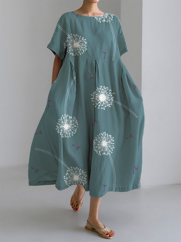 GABRIELLA | Maxi Sommerkleid mit maximalem Komfort und Wasserfalldruck für Momente der Freiheit