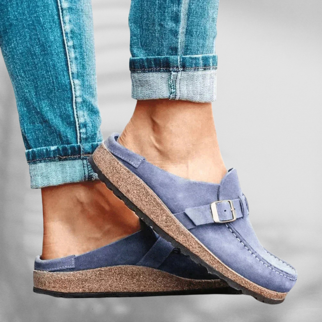 SASY™ | Bequemer Mokassin mit dekorativer Schnalle