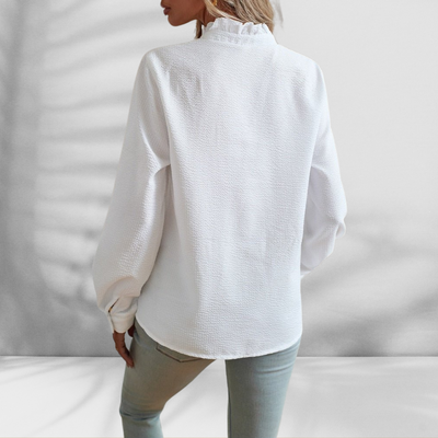 EMILY™ | Leichte Bluse mit Rüschen-Detail