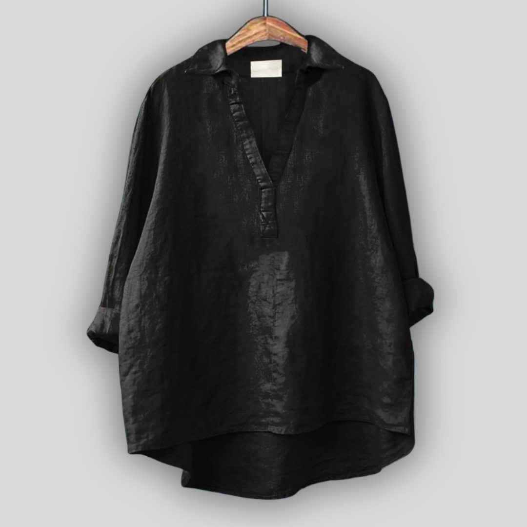 Anna - Linen Blouse
