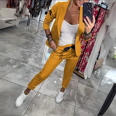 ÉLITE™ – ELEGANTER BLAZER & HOSE SET
