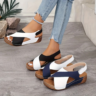 DELORE - LEICHT KOMFORT KEIL SANDALEN