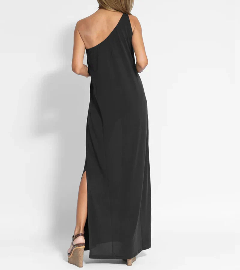 Braiden – Elegantes One-Shoulder-Maxikleid