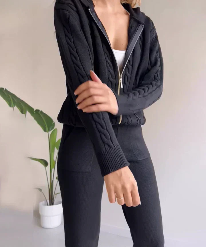 ZWEITEILIGES LUXE KNIT SET