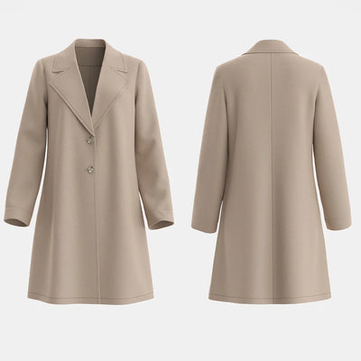 Elisa | Eleganter Damenmantel für luxuriöse Wärme