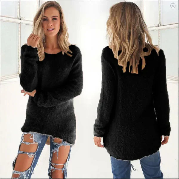 Faye – warmer pullover für damen