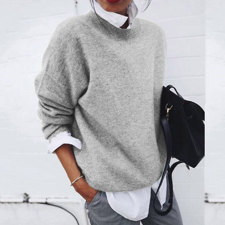 ADELIN BEQUEMER PULLOVER AUS KASCHMIR