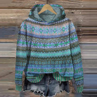 Annika - Ethnischer Kapuzenpullover