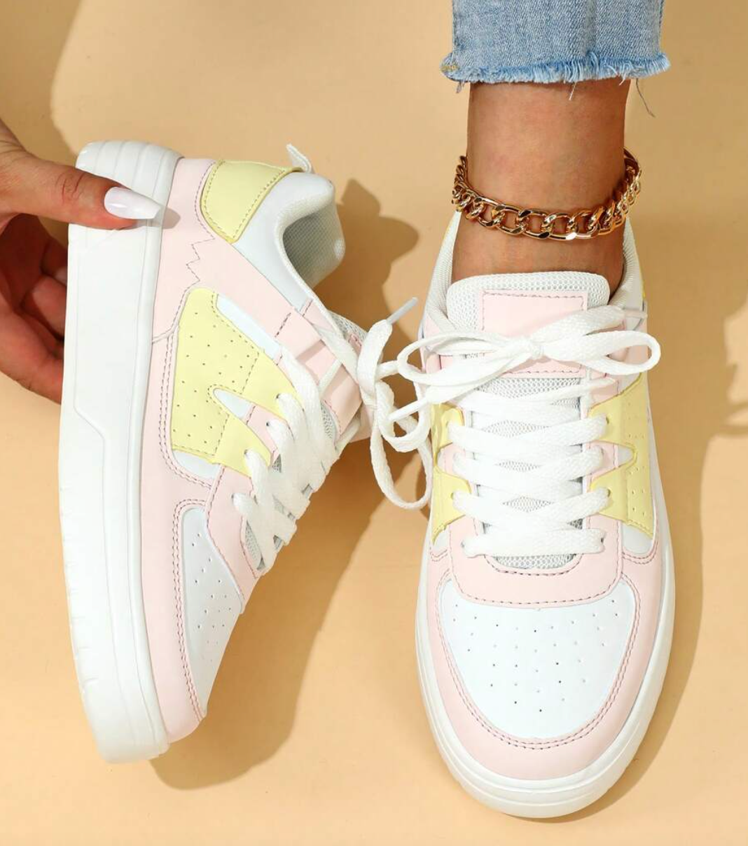 Solveiga | Farbenfroh unterstützend Damen Sneaker