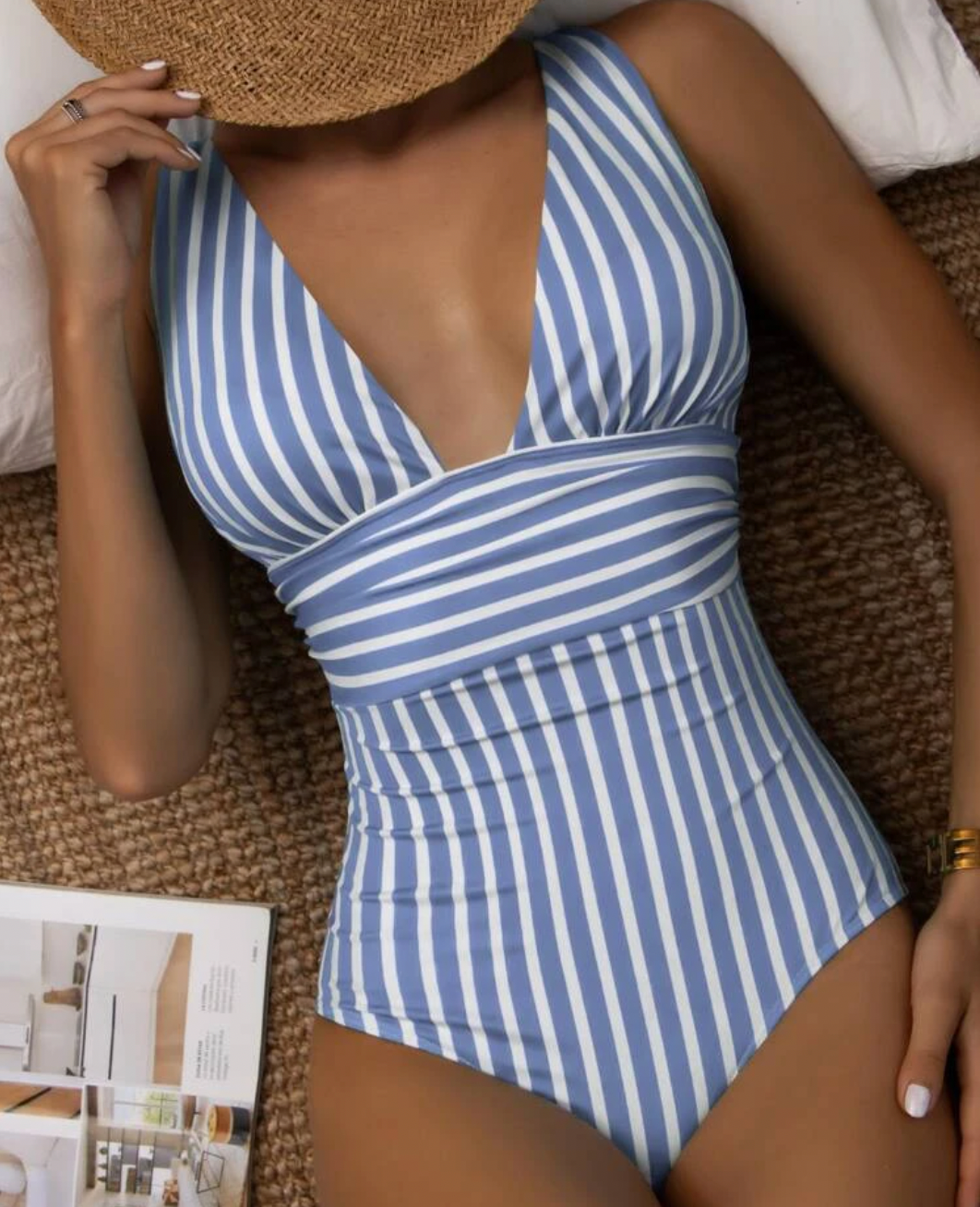 Salvina | Zeitloser High-Cut Damen Badeanzug